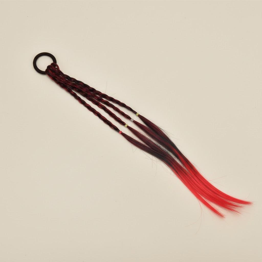 

Elastic Hair Bands for Girls Kids Headbands Twist Braid Rope Hair Accessories Toddler Gifts Children Hair Accessories красный