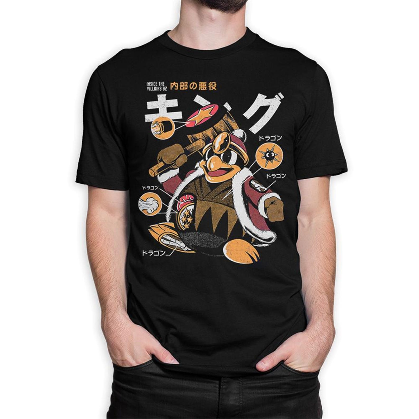 King Dedede Kirby T-Shirt, Men s and Women s Sizes (GAM-07073) 4XL