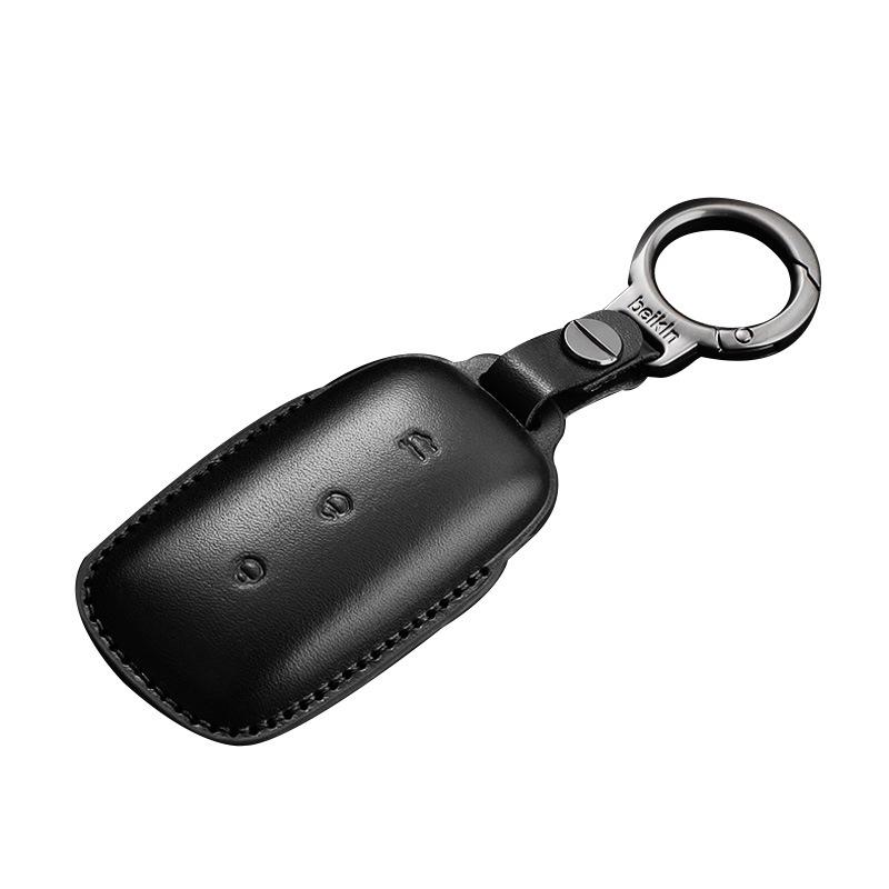 Geely Galaxy L7/L6/e8 Leather Key Case for Men & Women with Starship Buckle