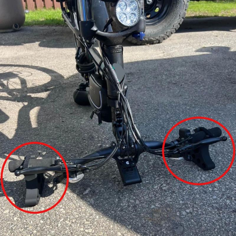 1Pair Bicycle Repair Handlebar Bracket Bicycle Repair Accessory Bicycle Handlebar Clamp