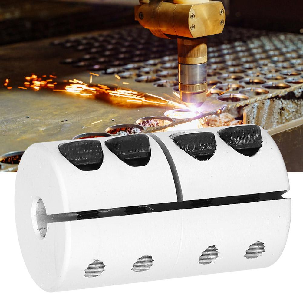 D25 X L40 Clamping   Coupling Aluminum Alloy Shaft Coupling for Engraving Machine(D25*L40 Inner Hole 6.35 To 8 )