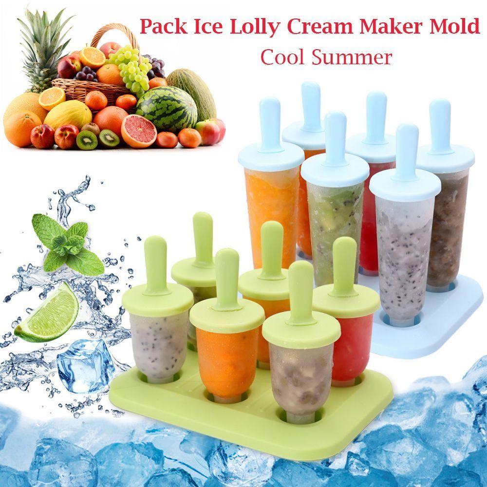 Reusable Popsicle Mould Easy To Fall Off DIY Ice Cream Tools Durable Ice Lolly Maker  DIY
