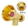 High Pressure Brass Atomizing Nozzle Adjustable Irrigation Nozzle  Agricultural Spraying