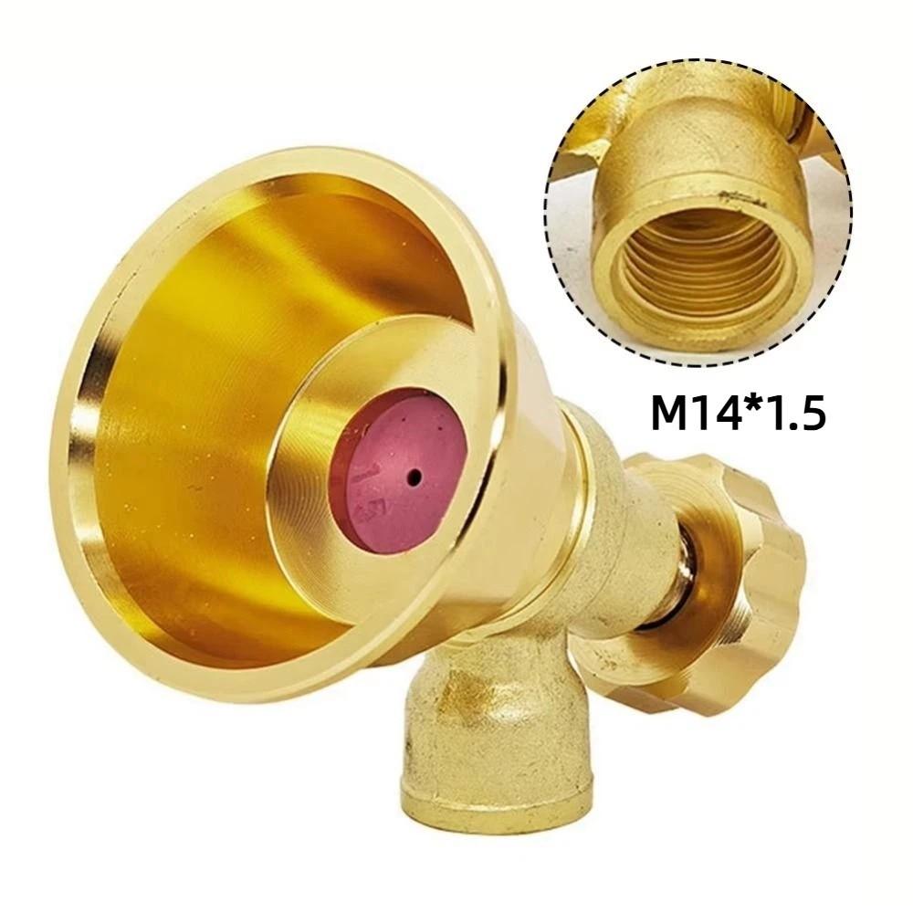 High Pressure Brass Atomizing Nozzle Adjustable Irrigation Nozzle Agricultural Spraying