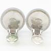 CHANEL COCO Mark Earring Silver plastic 5.8g Women Used
