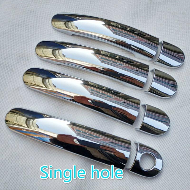For Sk+oda Octavia 2 ii mk2 a5 tour RS parts accessories Plastic Chrome Car Door Handle Cover Trim handles covers Styling