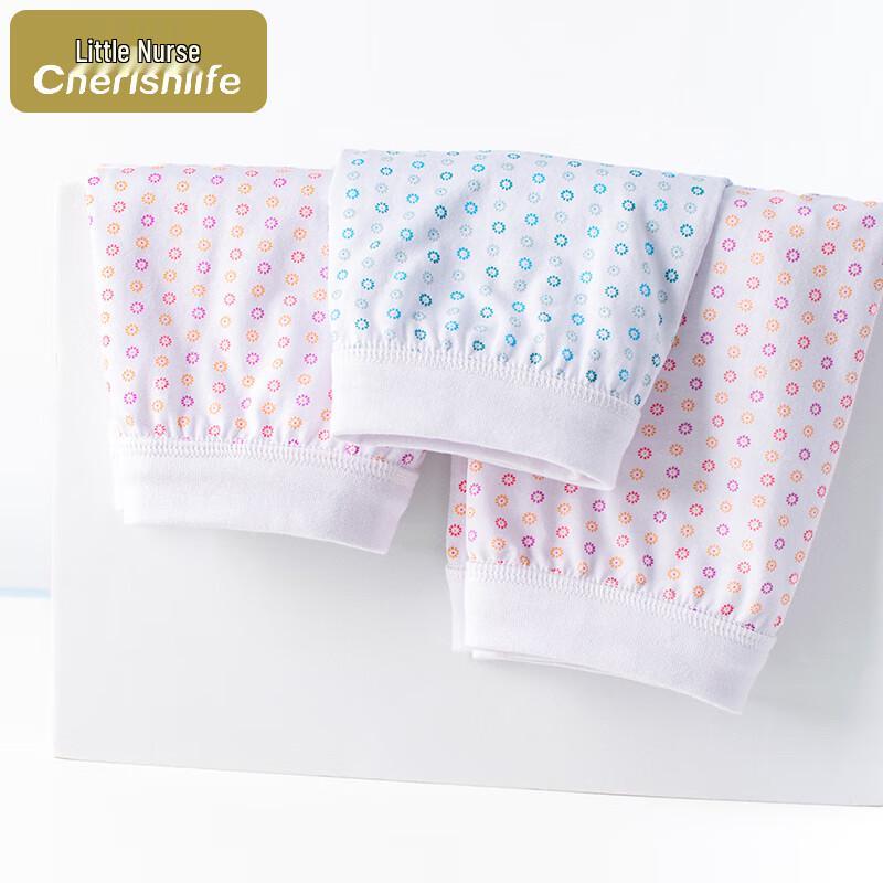 Little Nurse Women's High-Waist Pure Cotton Briefs for Elders