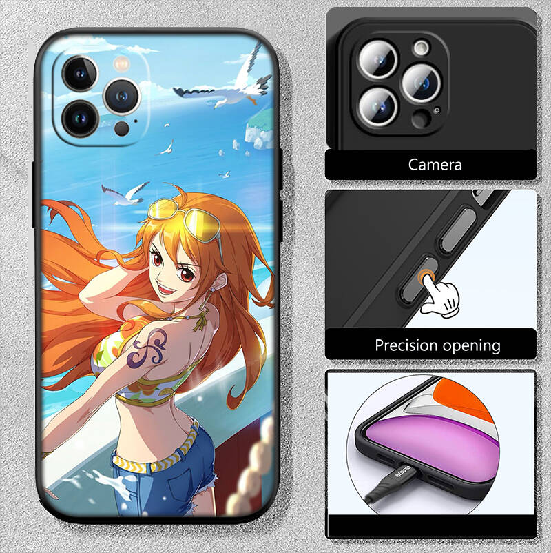 One Piece Nami Phone Case for Motorola Moto Edge 60 60s 70 G86 G56 G54 E14 G04S G45 G54 G64 X30 X40 X50 S30 S50 Pro Power Tylus