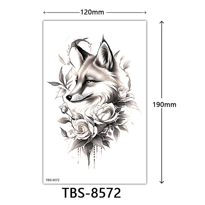 Waterproof Tattoo Sticker, Totem Character Animal Tattoo Sticker Tattoo