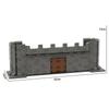 Medieval Castle MOC: Buildable Fortress with Knights, Walls, and Siege Equipment - Gift Idea for Creative Builders