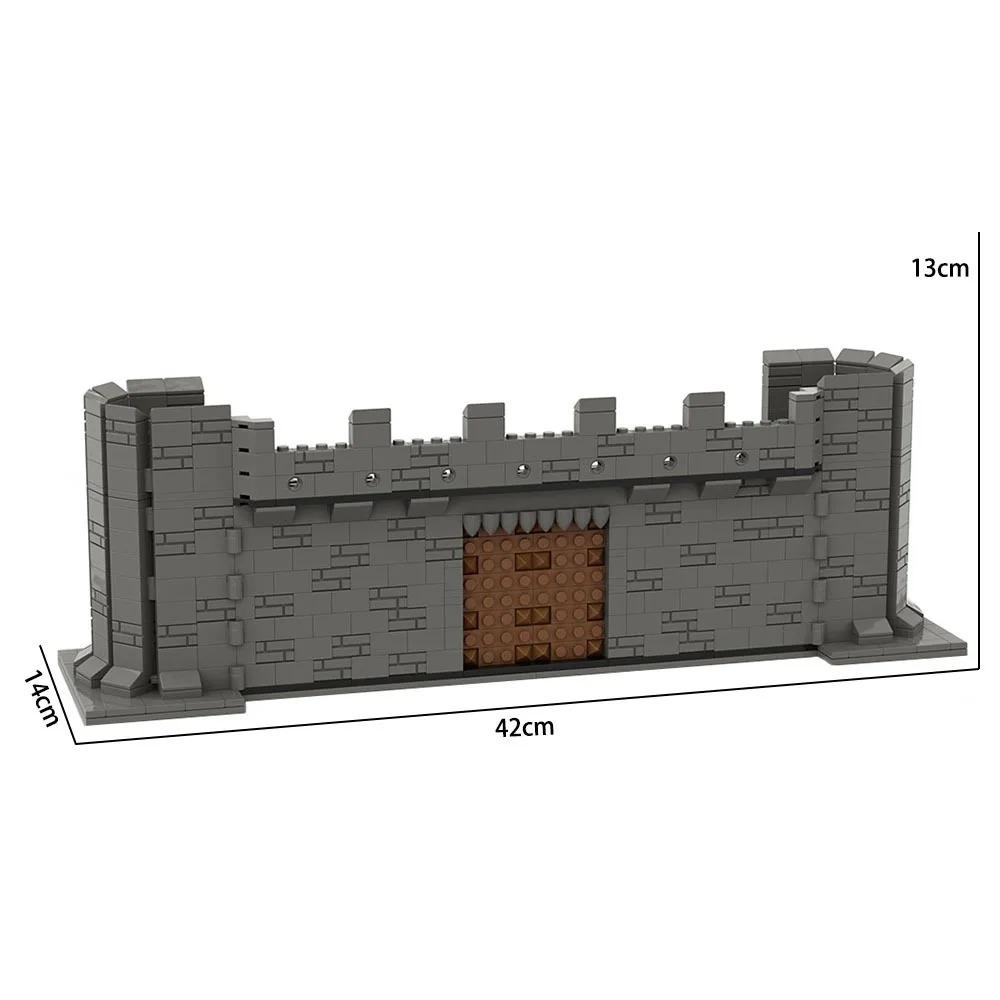 Medieval Castle MOC: Buildable Fortress with Knights, Walls, and Siege Equipment - Gift Idea for Creative Builders