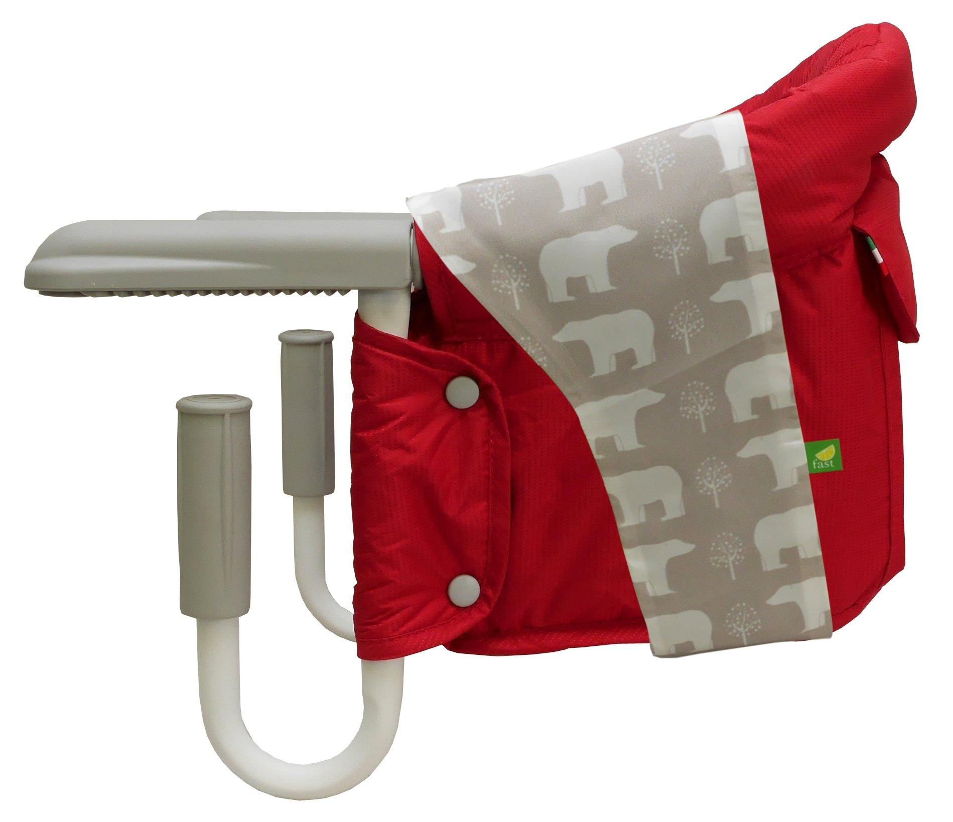 Inglesina Inglesina Fast Платье-накидка с нагрудником, Белый медведь