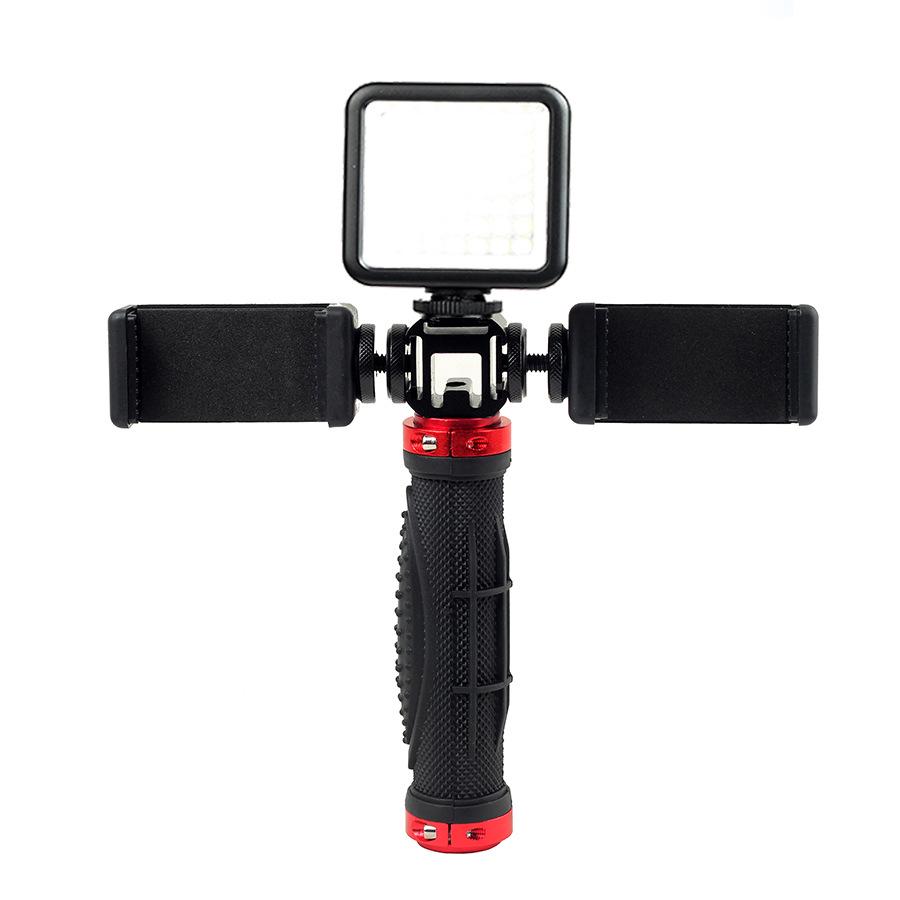 Universal Dual-Position Selfie Stick Stabilizer for Video Recording and Photography