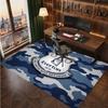 Tappeto in Velluto di Cristallo con Stampa Calcio Everton, Comodo Assorbente d'Acqua Antiscivolo Tappeto per Pavimenti Interni