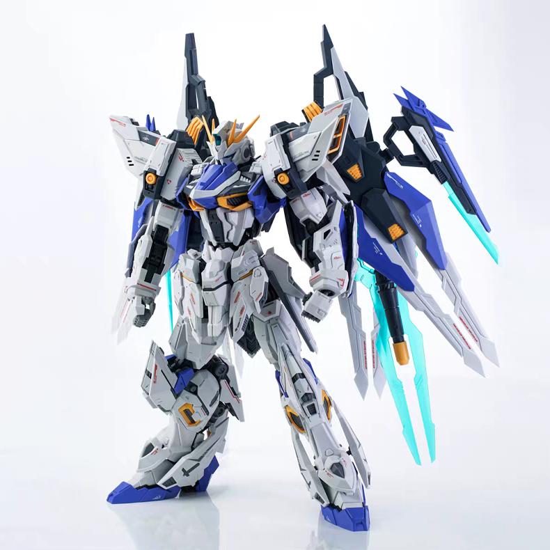 Charon Mecha Robot Building Blocks Alloy Skeleton MG 1:100 Scale Full Action Plastic Kit Assemble Model Gifts For Children