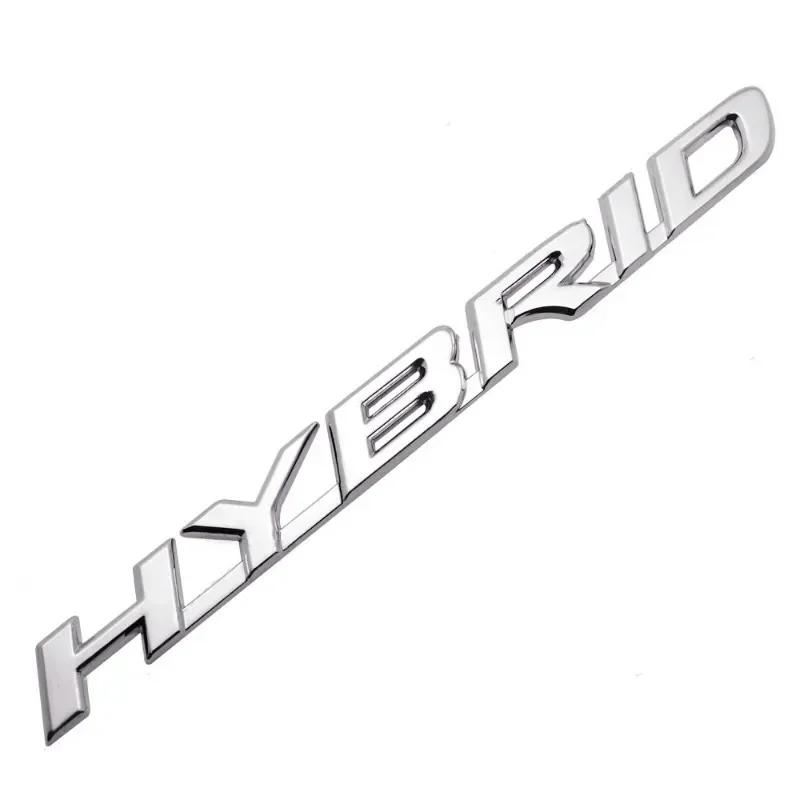 3D Metall HYBRID Logo Bakluke Skjerm Dør Emblemer Merker Bilklistremerker for Lexus RX350 NX200 ES300 IS300 LX470 LX570