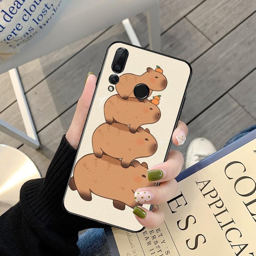

Cartoon Capybara Phone Case For Huawei Y9 6 7 5 Prime Enjoy 7s 7 8 Plus 7a 9e 9plus 8E Lite Psmart Shell Huawei Y9 2019