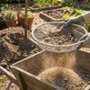 4/6/8 MM Garden Soil Sifter Mesh Basket Round Metal Soil Sieve Rust-Resistant Sifting Equipment Rock Dirt Separator