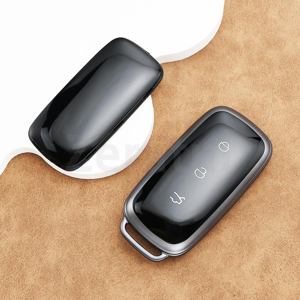 Gun Grey Tpu Auto Accessories Car Key Case Protect Cover Keyless For Geely Galaxy L7 L6 Max Ex5 Galaxy E5 Plus Air Pro L6 Emi