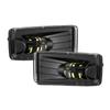 New LED Fog Lights w/ 5202 Bulbs Assembly For CHEVY GMC YUKON 2015-2016 Black Sliver Lights w/ 5202 Bulbs Fog Lamps Assembly