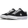Converse One Star Low 'Black Suede' (Unisex) Black / White / White Skate Shoes 158369C