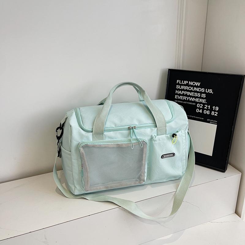 Sports Fitness Bag Wet and Dry Separate Swimming Crossbody Bag Lightweight Large Capacity Short-Distance Travel Shoulder Bag