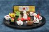 Yakushi Kiln Zodiac Ornament Perfect for This Lucky Decoration Good Luck (Clay Bell) - Year-Round Display, (Includes Stickers)