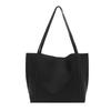 Bag Women's 2025 New Fashion Versatile Shoulder PU Large Bag Simple Retro Large Capacity Women's Portable Tote Bag
