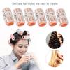 6Pcs Reusable Air Bangs Hair Roller No Heat Spring Clip Air Bang Curlers Portable Self Grip Hair Styling Tools DIY Hairdressing