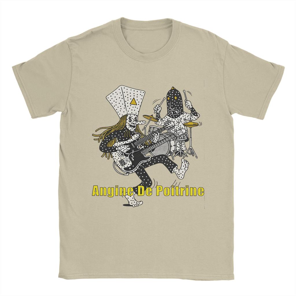 Angine De Poitrine Rock Band Cotton T Shirt For Unisex Summer  YK Funny T Shirts Leisure Tee Shirt Plus Size Hot Sale Tops