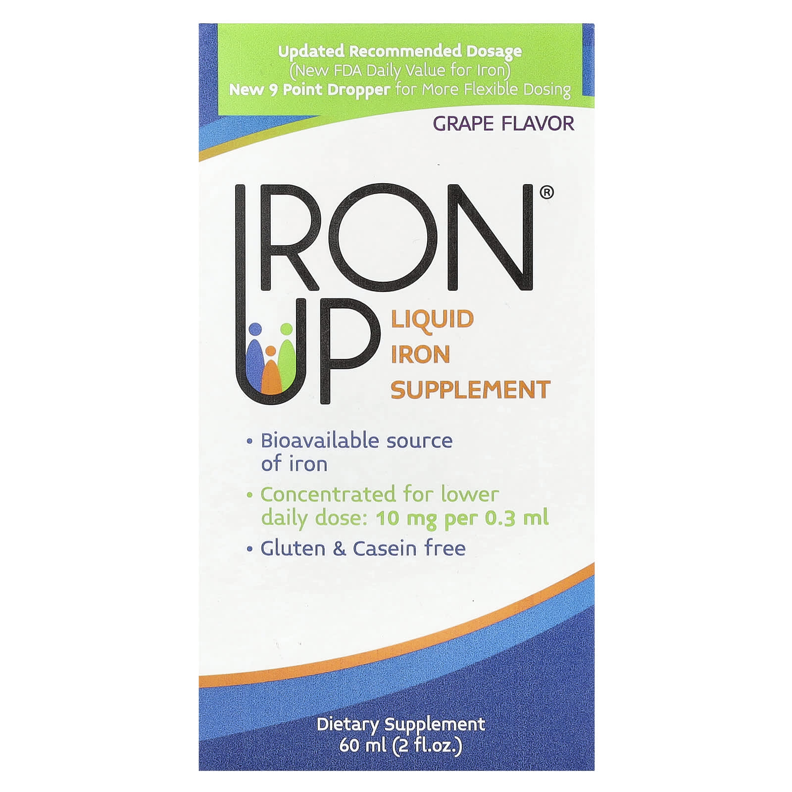 

A.C. Grace Company, Iron Up, Liquid Iron Supplement, Grape, 60 Ml (2 Fl Oz)