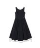 Michikoleondeonkosino Hem String Layered Dress Black