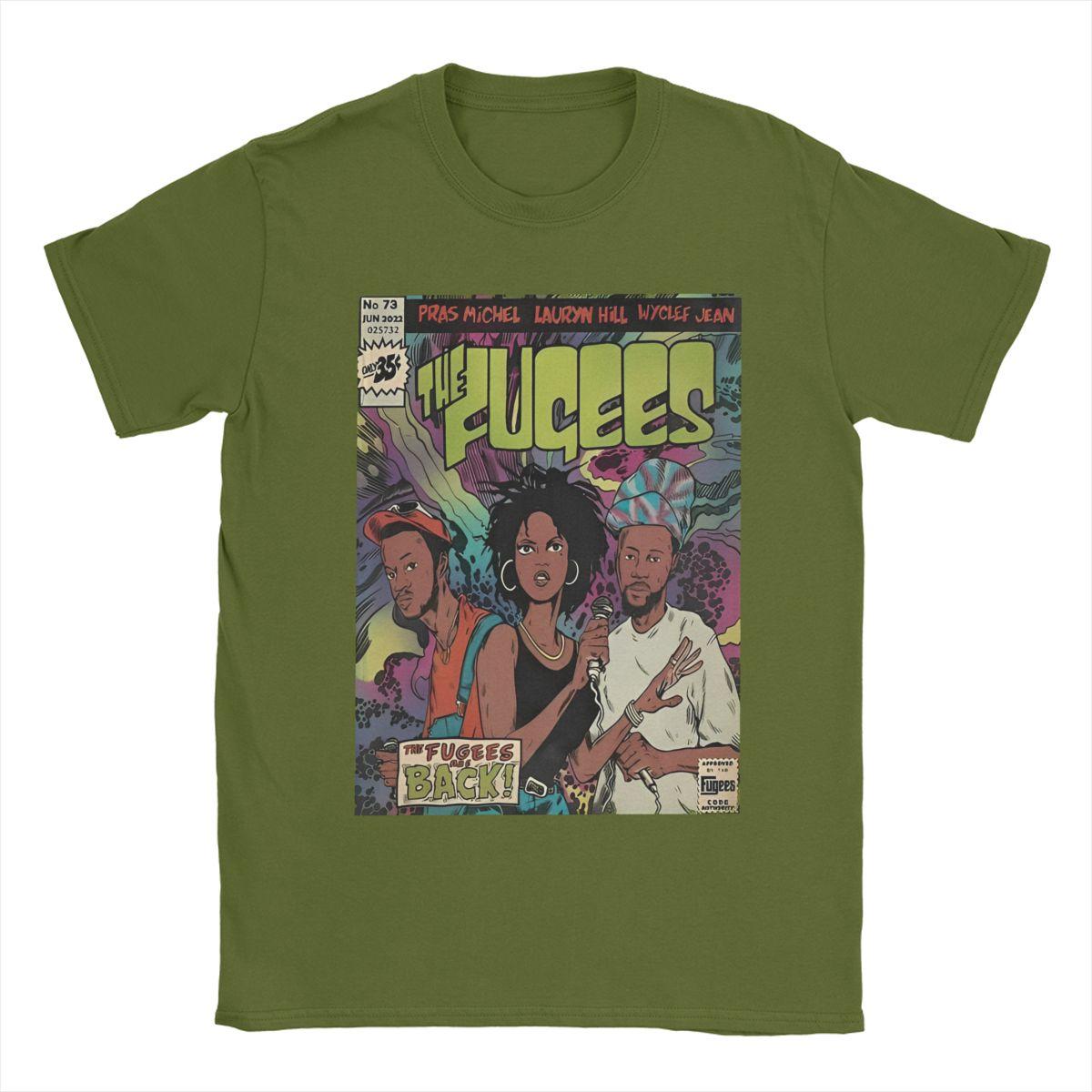 

Men T-Shirt Lauryn Hill The Fugees Amazing 100% Cotton Tee Shirt Short Sleeve T Shirts Crewneck Tops Plus Size 4XL