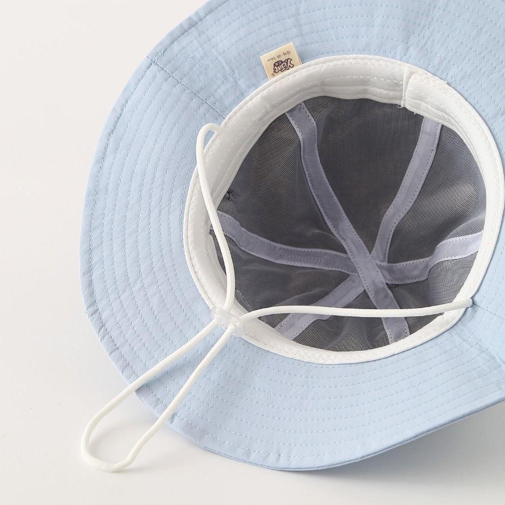 Big Brim Kids Penguin Sunscreen Hat Little Fish Children Beach Cap Children's Sun Hat Summer