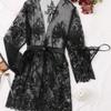 Plus Size Sexy Pajamas: European & American Bestseller Lace Camisole Sleep Dress