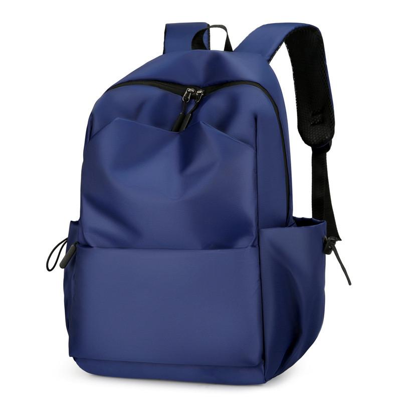 Oxford Fabric Casual Travel Backpack With Breathable Design For Men And Women