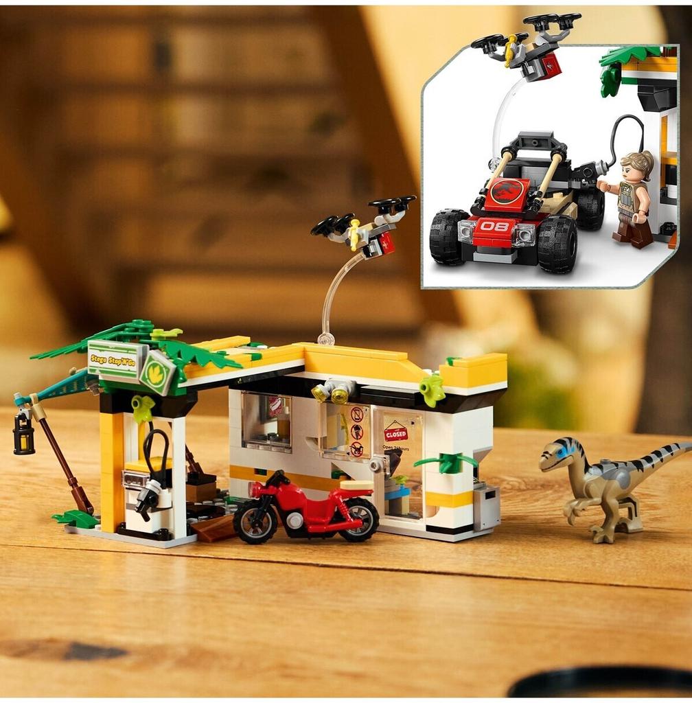 LEGO конструктор Jurassic World – Раптор и Титанозавр: Великий следопыт (76973)