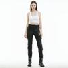 Womens Motorcycle Riding Pants Slim Fit Leather Style Windproof Protective Trousers Cycling