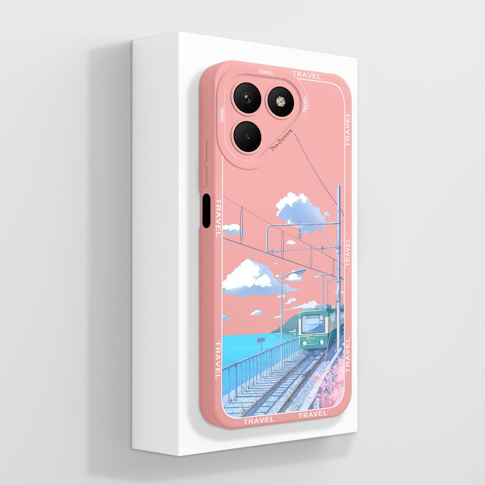 Case For Tecno Pova 7 Pro / 7 Ultra / 7 Neo Cool Bear Soft Liquid Silicone Phone Shell For Tecno Pova7 4G 5G Durable Back Cover