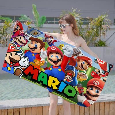Super Game M-Marios Microfiber Beach Towel Absorbent Quick Dry Soft Yoga Swimming Resort Mountain Climbing Towel