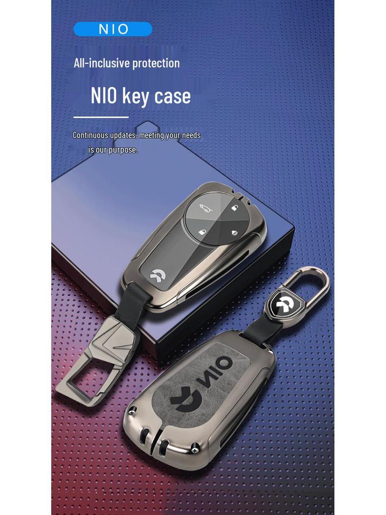 Custom Key Case for NIO ES6 2021, ES8, EC6, ET7 with Personalized Buckle
