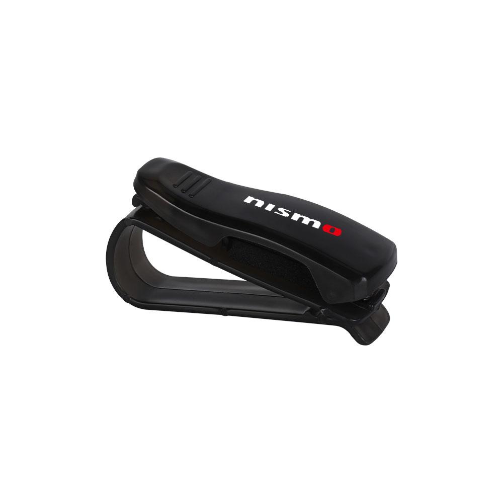 For Nissan ArR4Hub Cap ABS Car Visor Glasses Clip Sunglasses Clip Card Ticket Clip Fastening Clip For Nissan Nismo X-Trail Qashqai Note Sentra