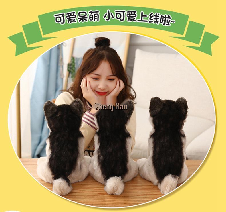 Labrador & Bulldog Plush Toy Puppy Dolls - Children's Birthday Gift