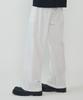 ANALOG MOOD Linen Cotton Semi-Wide Pants (White)