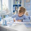 Large Capacity Pen Bag Multi-Pockets Stationery Bag Durable Pencil Case