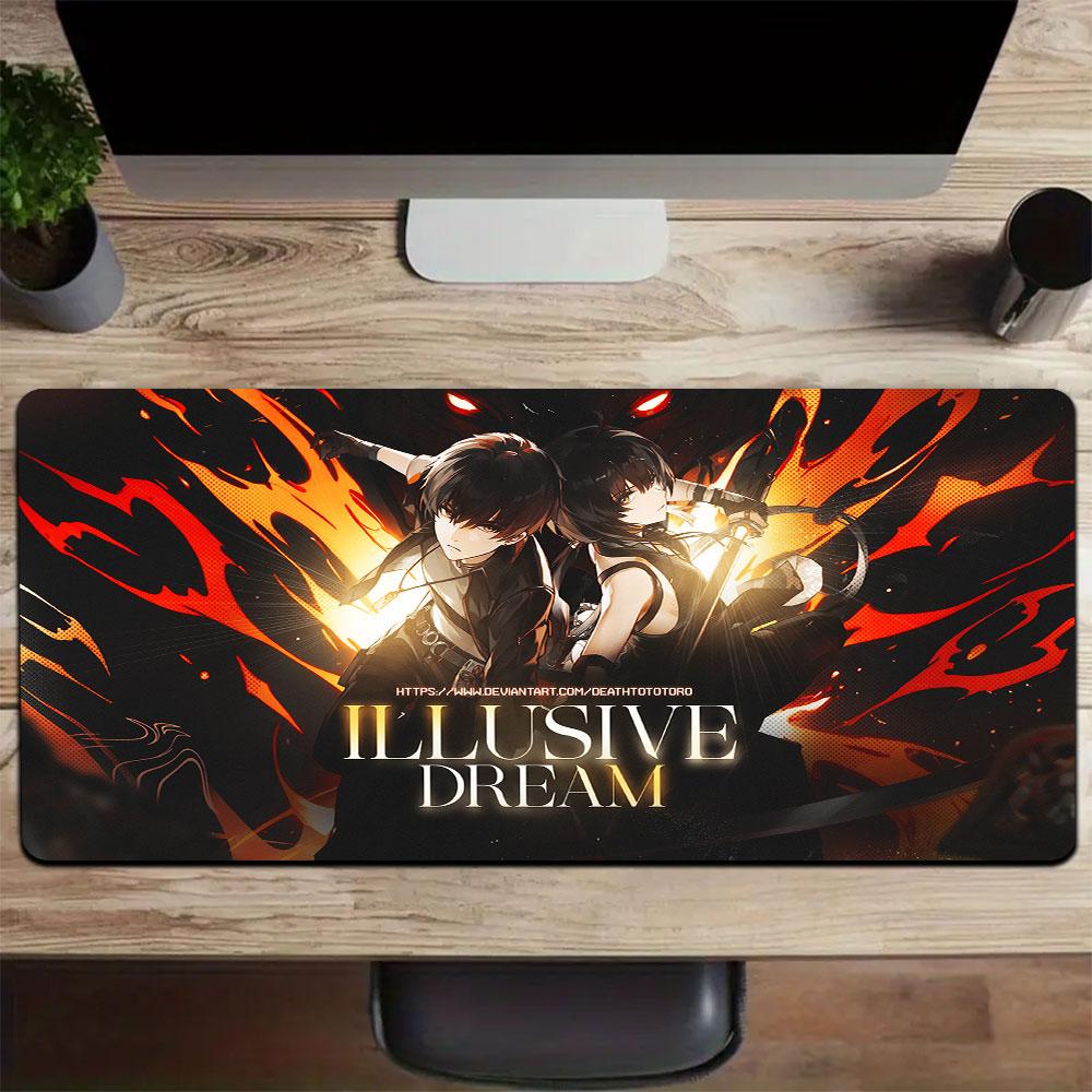 pc Wuthering Waves Large Mouse Pad computer mat Desk Mat keyboard mat Office Gaming Table Mat