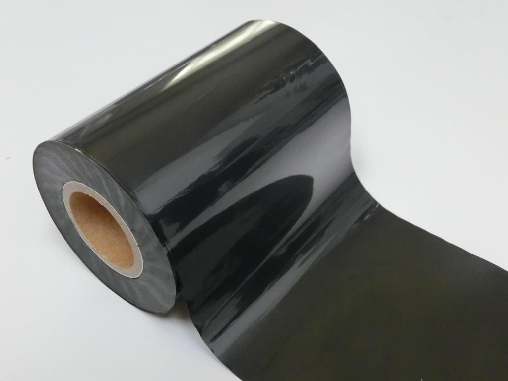 Murata Gold Foil Gleam Pigment Foil for Foil Stamping Machines Paper Crafts and Wide 50m Foil, (Black) [For Paper], (80mm),
