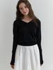 Liel Fond V-Neck Knit (Black)