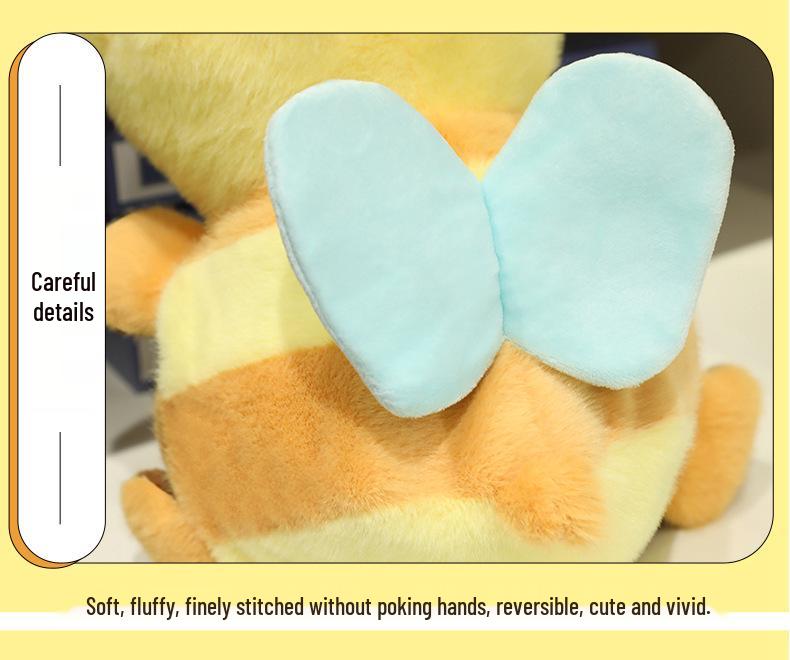 Reversible Capybara To Bee Plush Toy