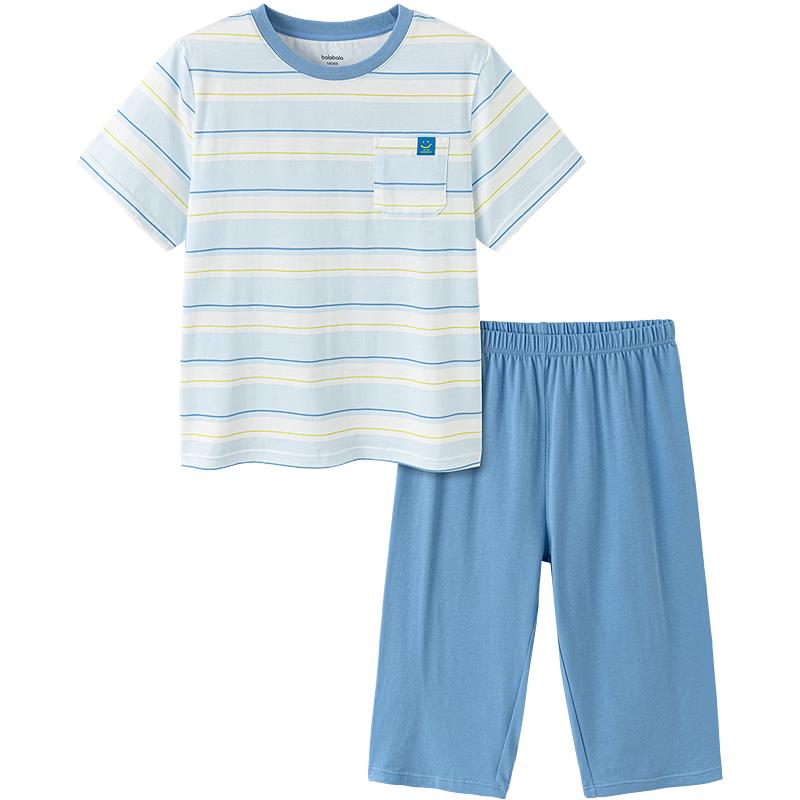 Balabala Kids  Thin Quick-Dry Spring/Summer Pajama Set 150